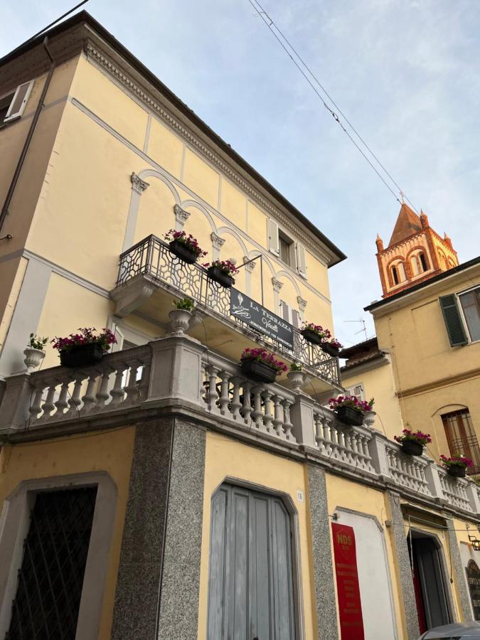 La Terrazza Vercelli Bed & Charme Exterior photo
